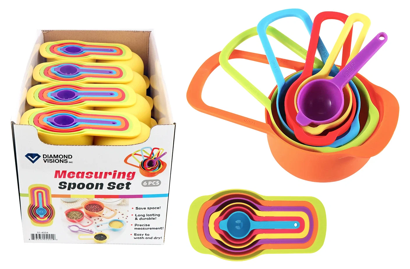 Elegant MEASURING CUPS 6PC NESTING High-Performance