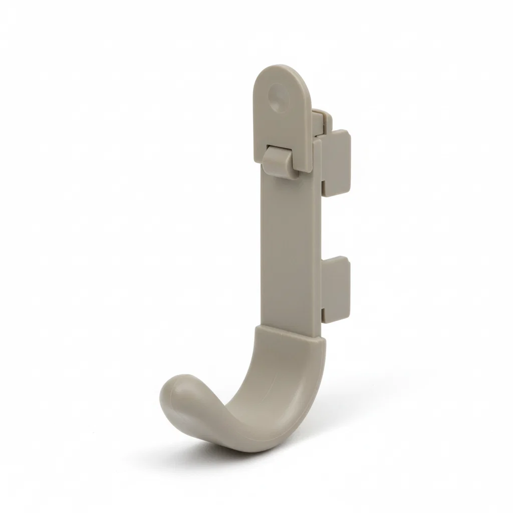 Fashionable Single Hook with Lock – Nickel Reusable