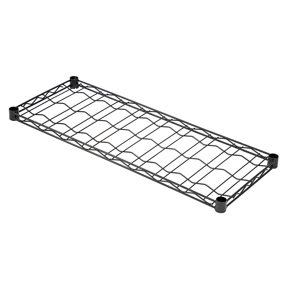 Effective 14 quot d Black Wire Wine Rack Shelves Practical