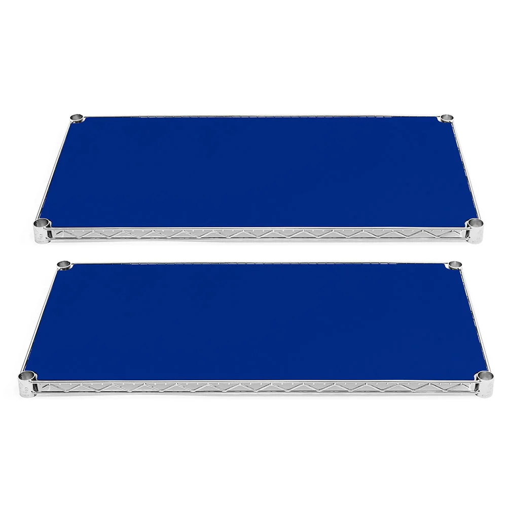 Organic 10 quot d Plastic Wire Shelf Liners 2-Pack – Dark Blue Luxury
