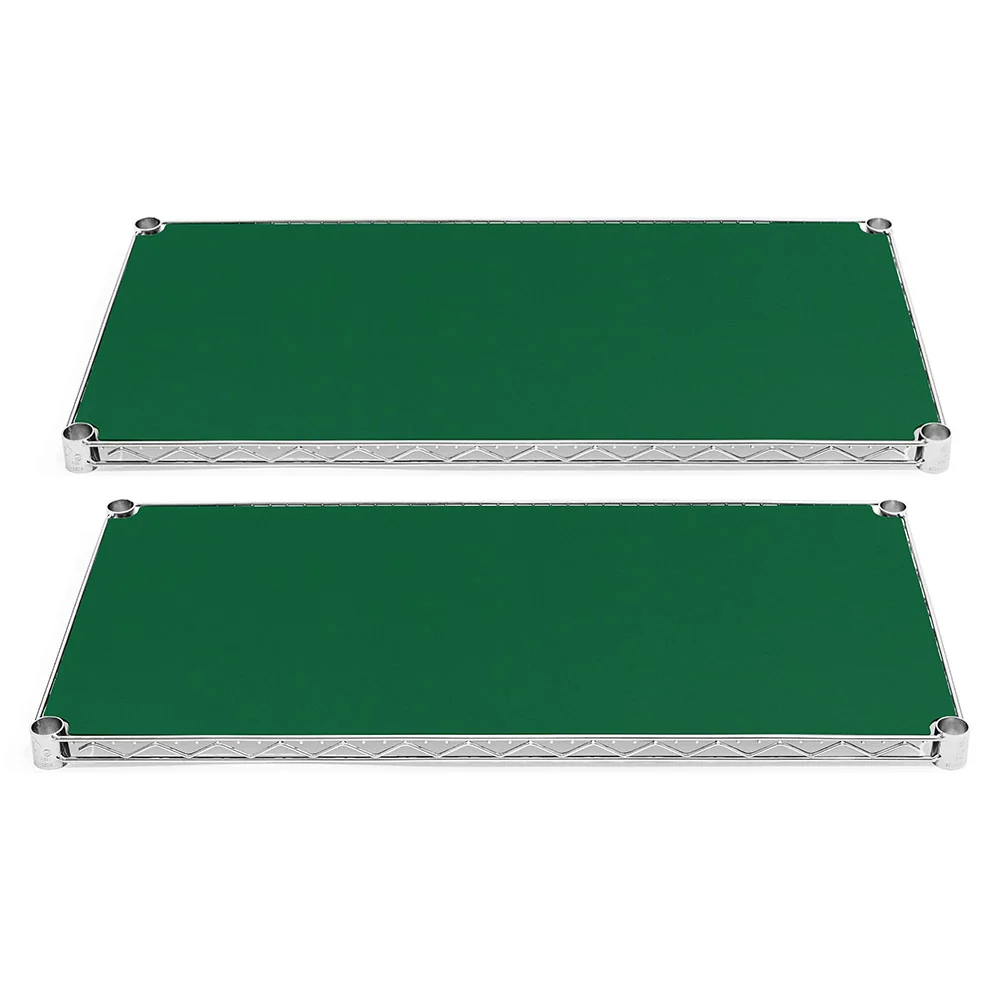 Fine 36 quot d Plastic Wire Shelf Liners 2-Pack – Green Contemporary