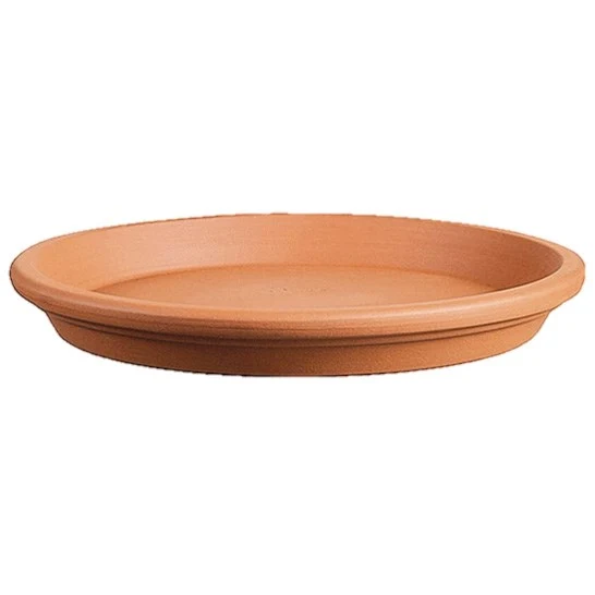 Fashionable SAUCER TERRACOTTA CLAY 4 quot Quality