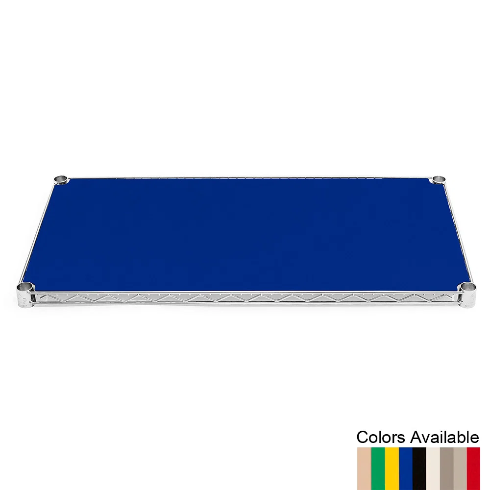 Durable 18 quot d x 60 quot w Plastic Wire Shelf Liners for Enclosures Official