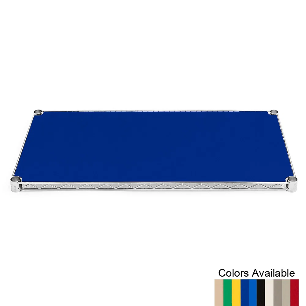 Sustainable 24 quot d x 48 quot w Plastic Wire Shelf Liners for Enclosures Professional