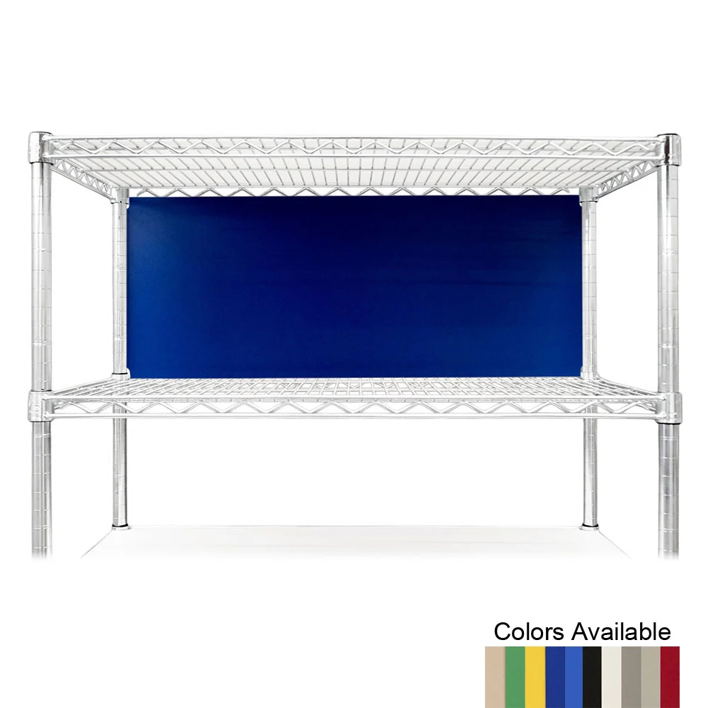 Lightweight 48 quot w x 18 quot h Wire Shelving Back Panels Comfortable