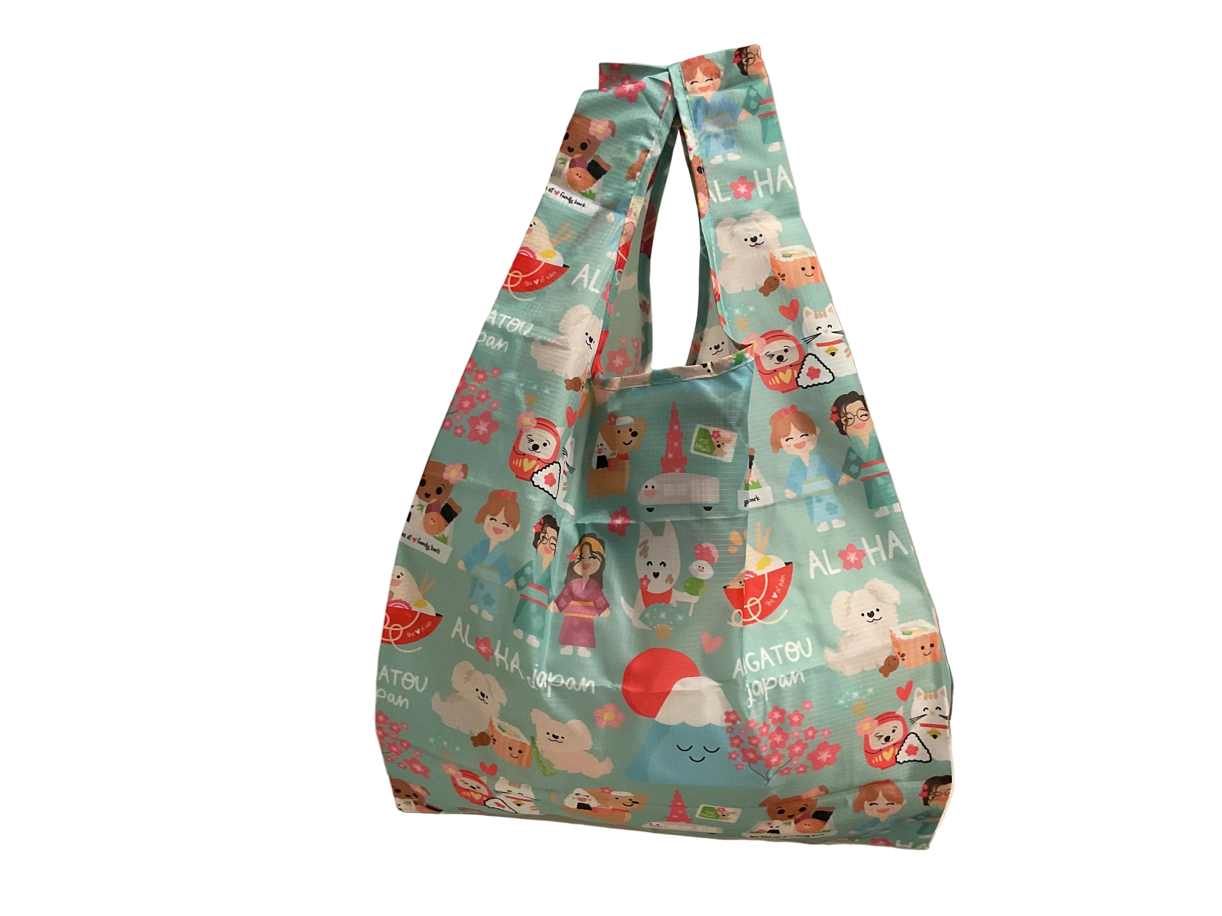 Specialty EDEN MEDIUM TOTE ALOHA JAPAN MINT Stylish
