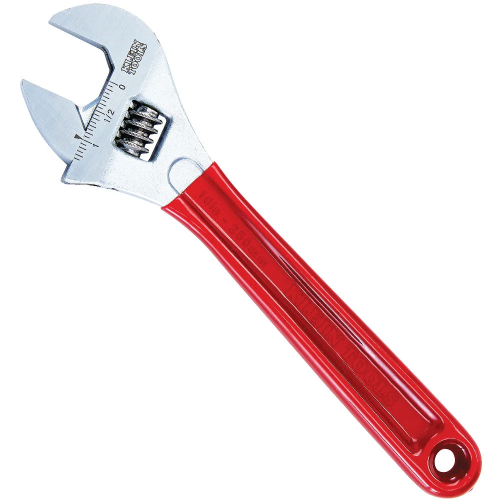 Soft Klein Adjustable Wrench Extra Capacity 10-Inch D507-10 Specialty