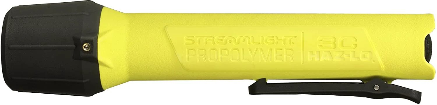 Dependable Streamlight LED Yellow Flashlight – 3C Propolymer Haz-Lo C4 33820 Clean