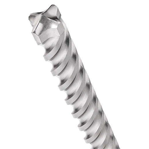 User-Friendly Milwaukee MX4™ Carbide Solid Tip 4-Cutter Rotary Hammer Drill Bit 5 16 x 6 in 48-20-7341 Superior