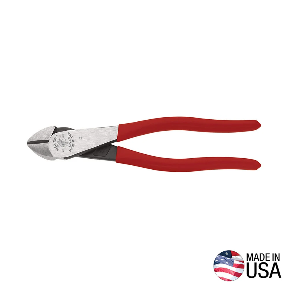 Stylish Klein Diagonal Cutting Pliers Angled Head Short Jaw 8-Inch D248-8 Excellent
