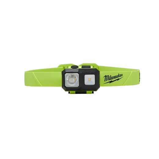 Flexible Milwaukee Intrinsically Safe C I II III D 1 Spot Flood Headlamp 2004HZL Detailed