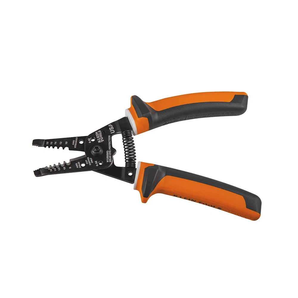 Easy-to-Use Klein Insulated Klein-Kurve® Wire Stripper Cutter 11054EINS Comfortable