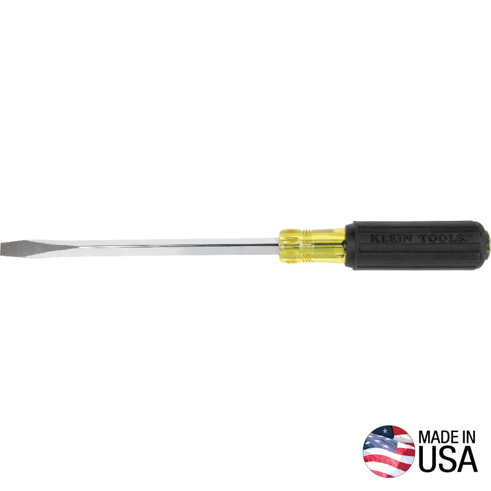 Premium Klein 3 8-Inch Keystone Screwdriver 8-Inch Square Shank 600-8 Modern