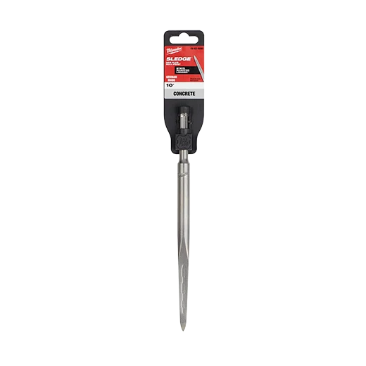 Safe Milwaukee SDS Plus SLEDGE™ 10 quot Bull Point Chisel 48-62-6050 Original Design