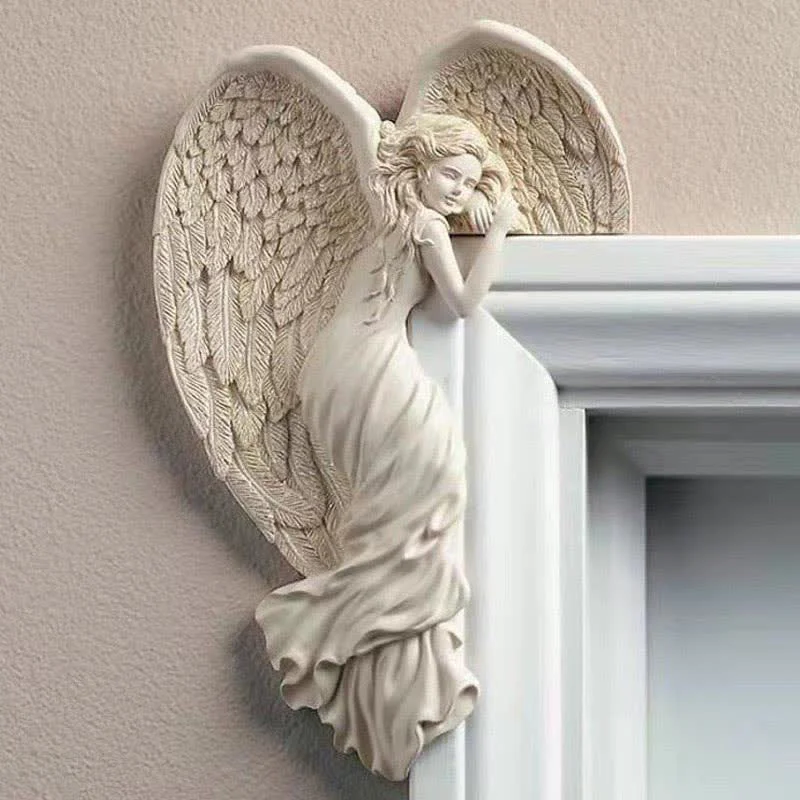 High-Quality Ownkoti Door Frame Angel Wings Sculpture Original Design