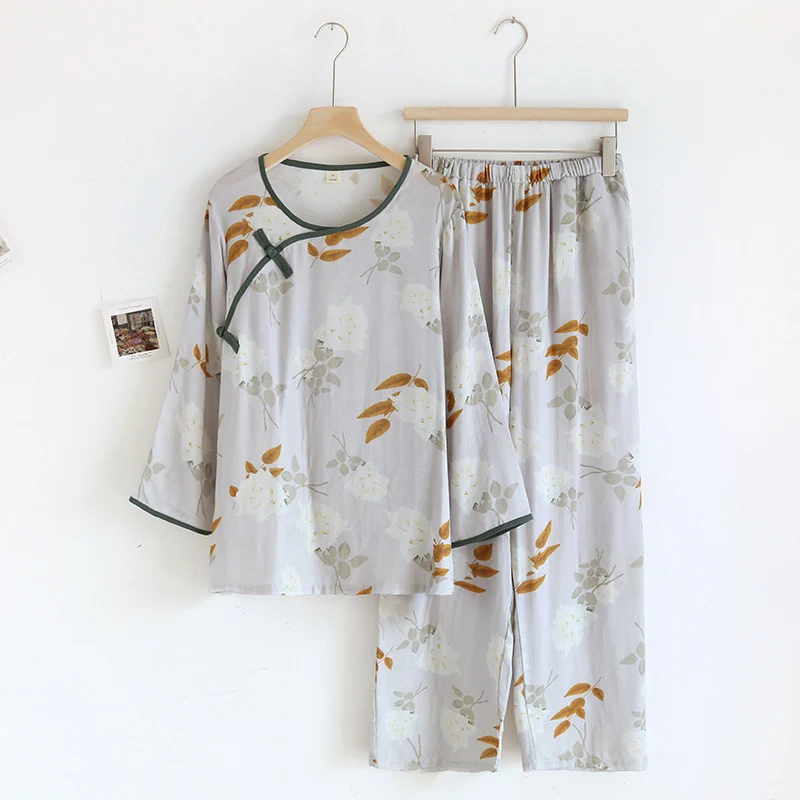 Artisan Ownkoti Bamboo Fiber Casual Loungewear Set Sustainable