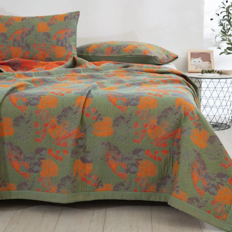 User-Friendly Ownkoti Three Layers Cotton Gauze Multifunctional Quilt Minimalist