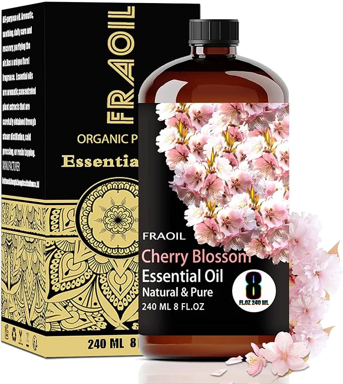 Casual Cherry Blossom Essential Oil Cherry Blossom Oil 8 Fl Oz 240ML Stylish