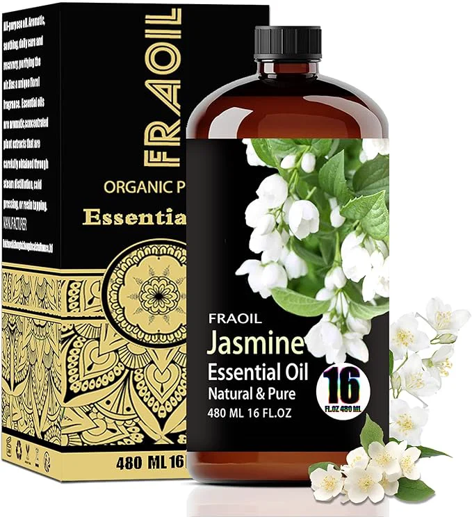Pure Jasmine Essential Oil Jasmine Oil 16 Fl Oz 480 ML Contemporary