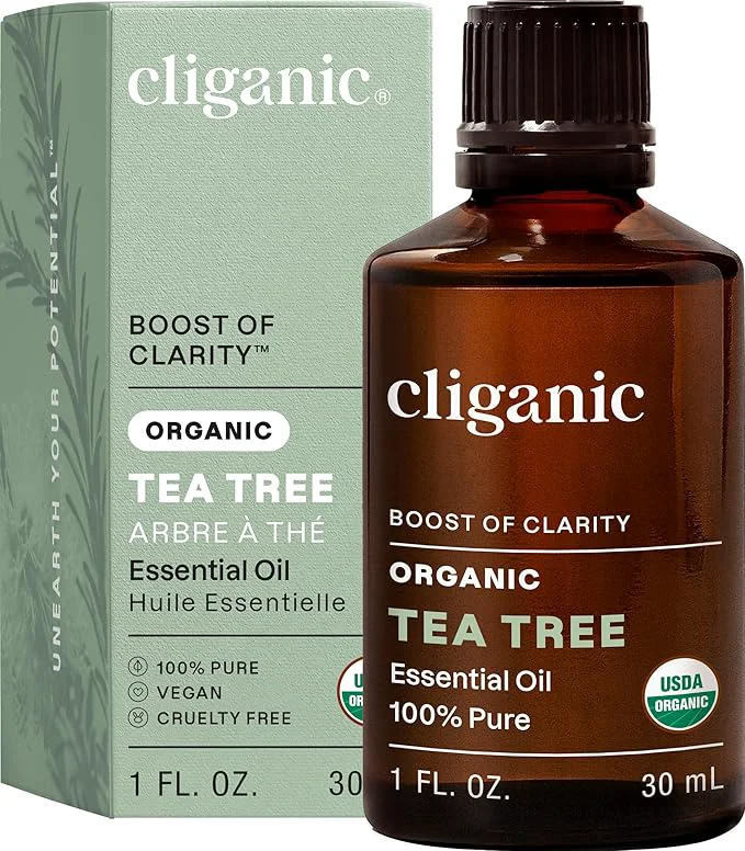 Exceptional Cliganic Organic Tea Tree Essential Oil Pure Natural Refined