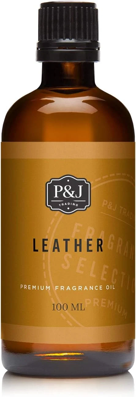 Eco-Friendly P J Trading – Leather Scented Oil 100ml – Fragrance Oil Reusable