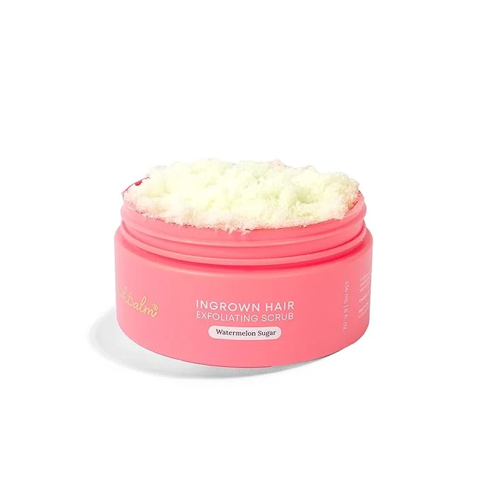 Organic Bushbalm Ingrown Hair Exfoliating Scrub – Pre-Shave Sugar Scrub Superior