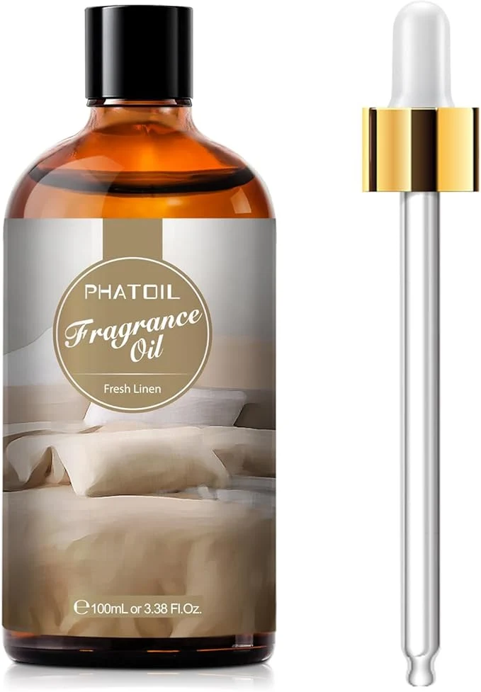 Efficient PHATOIL 3.38FL.OZ Fresh Linen Fragrance Oils Eco-Friendly