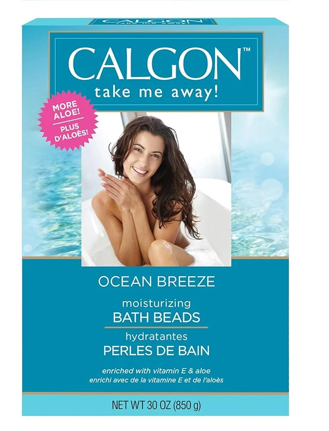 Recyclable Calgon Ultra-Moisturizing Bath Beads Ocean Breeze 30 Ounce Quality