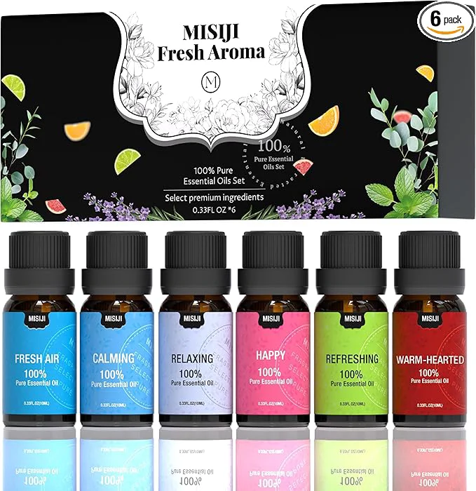 Enhanced Well-Being Essential Oils Set-Essential Oils High-End