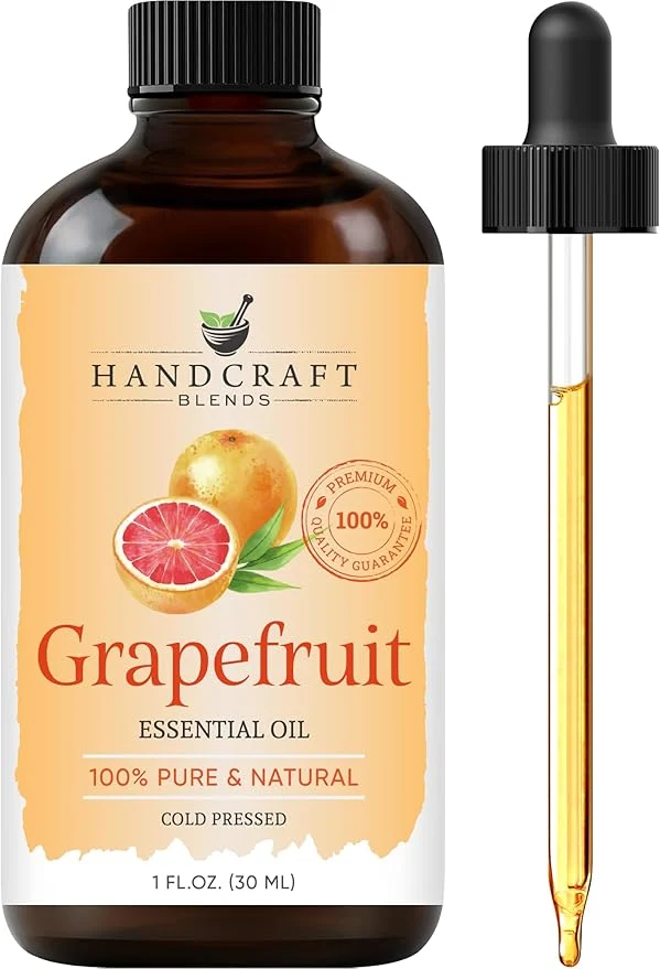 Advanced Handcraft Blends Grapefruit Essential Oil – 1 Fl Oz – Pure and Natural – Elite