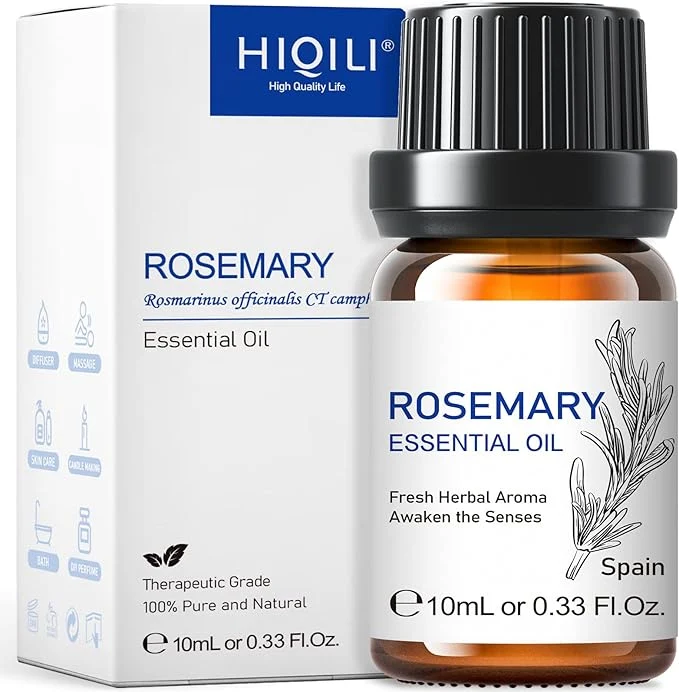 Quality HIQILI Rosemary Oil for Hair Growth Pure Natural Add to Shampoo Durable