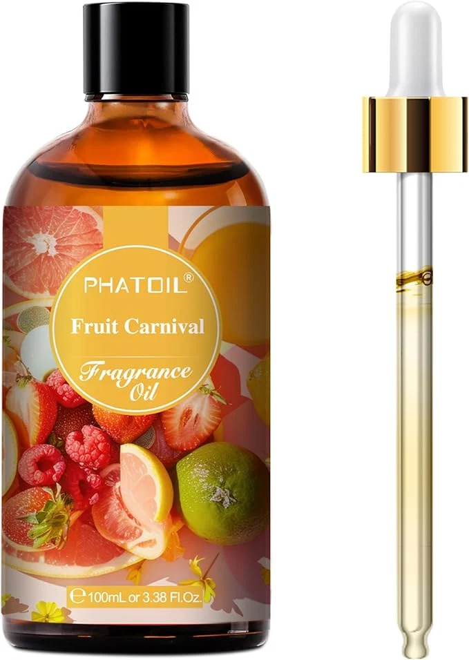 Sustainable PHATOIL 3.38FL.OZ Fruit Carnival Fragrance Oils Detailed
