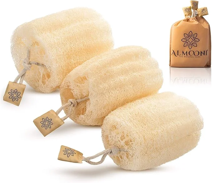 Casual Almooni Egyptian Loofah Exfoliating Body Scrubber Natural Egyptian Shower Practical