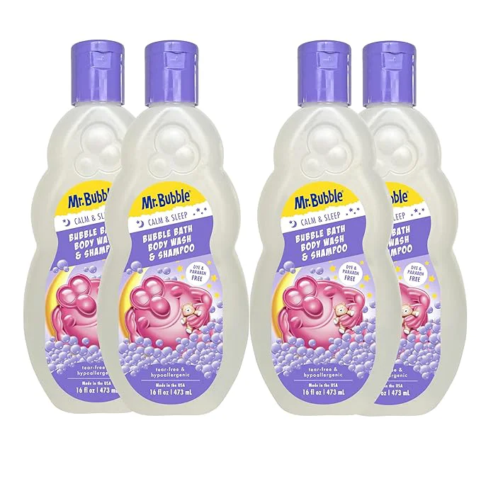 Carefully Designed Mr. Bubble Calm and Sleep 3in1 Bubble Bath Body Wash Shampoo 16 oz. Selected