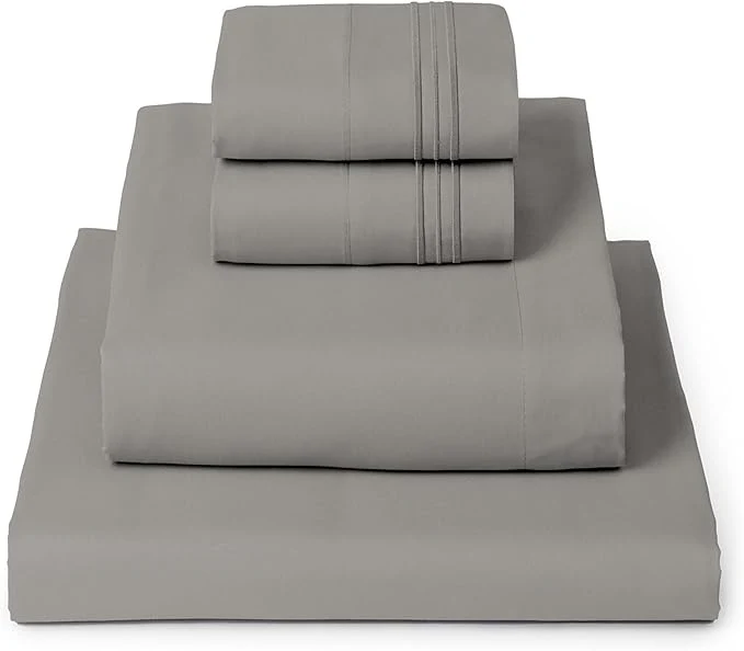 Superior Mellanni Full Sheets Set – 4 PC Iconic Collection Bedding – Hotel Luxury Extra Soft Cooling Bed Sheets – Wrinkle Fade Stain Resistant Full Taupe Long-Lasting