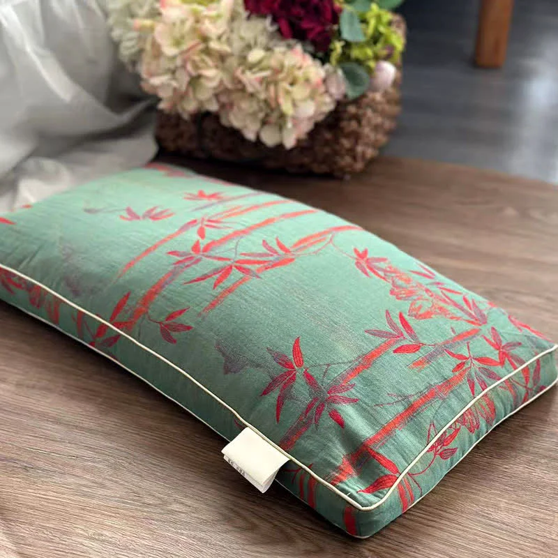 Relaxed Ownkoti Bamboo Inspired Cotton Gauze Pillowcase Top-Quality