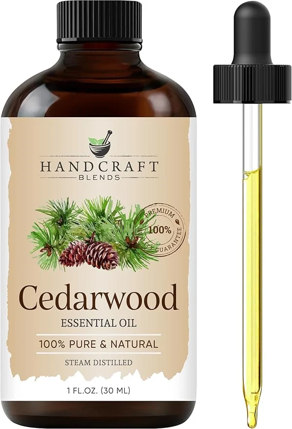 Healthy Handcraft Blends Cedarwood Essential Oil – 1 Fl Oz – Pure and Natural – Next-Generation