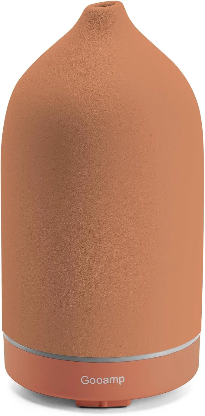Enhanced Gooamp 200ML Ceramic Essential Oil Diffuser Sophisticated