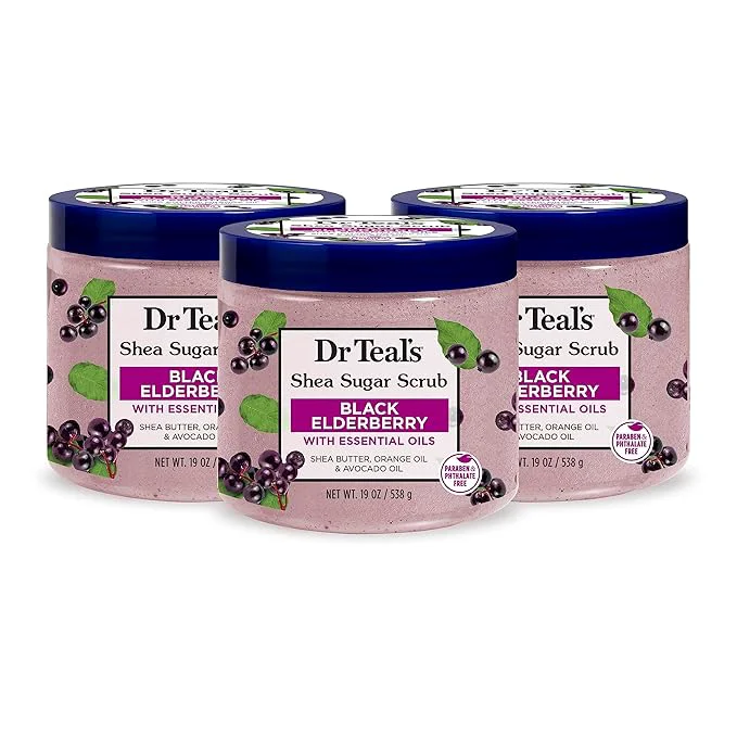 Quality Dr Teal’s Shea Sugar Body Scrub 19 oz Genuine