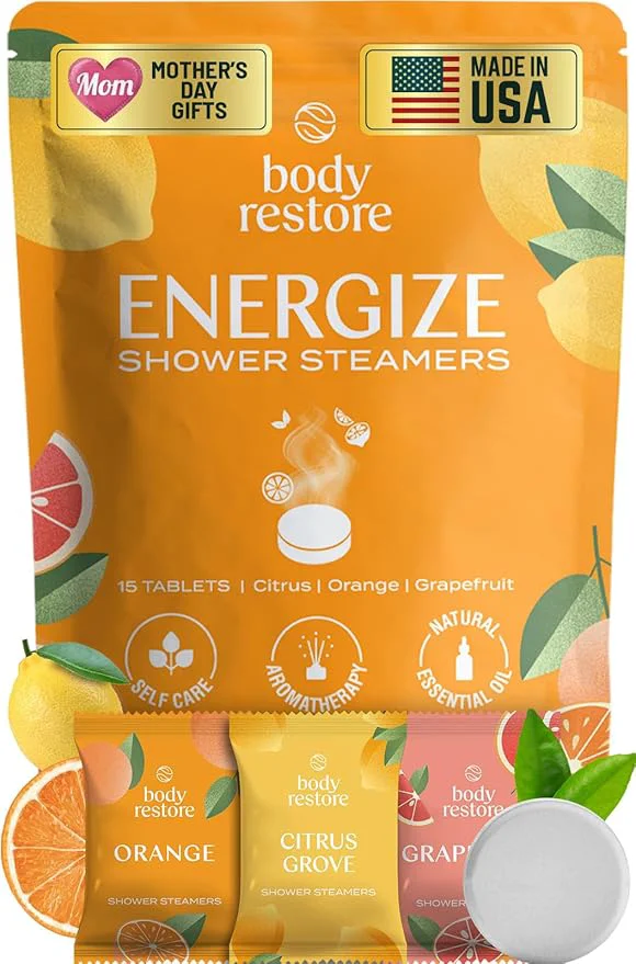 Traditional Body Restore Shower Steamers Aromatherapy 15 Pack – Mothers Day Gifts Genuine