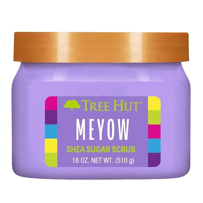 Genuine Tree Hut Shea Sugar Scrub Meyow Exfoliating Body Scrub Removes Dead Dry Skin High-Performance