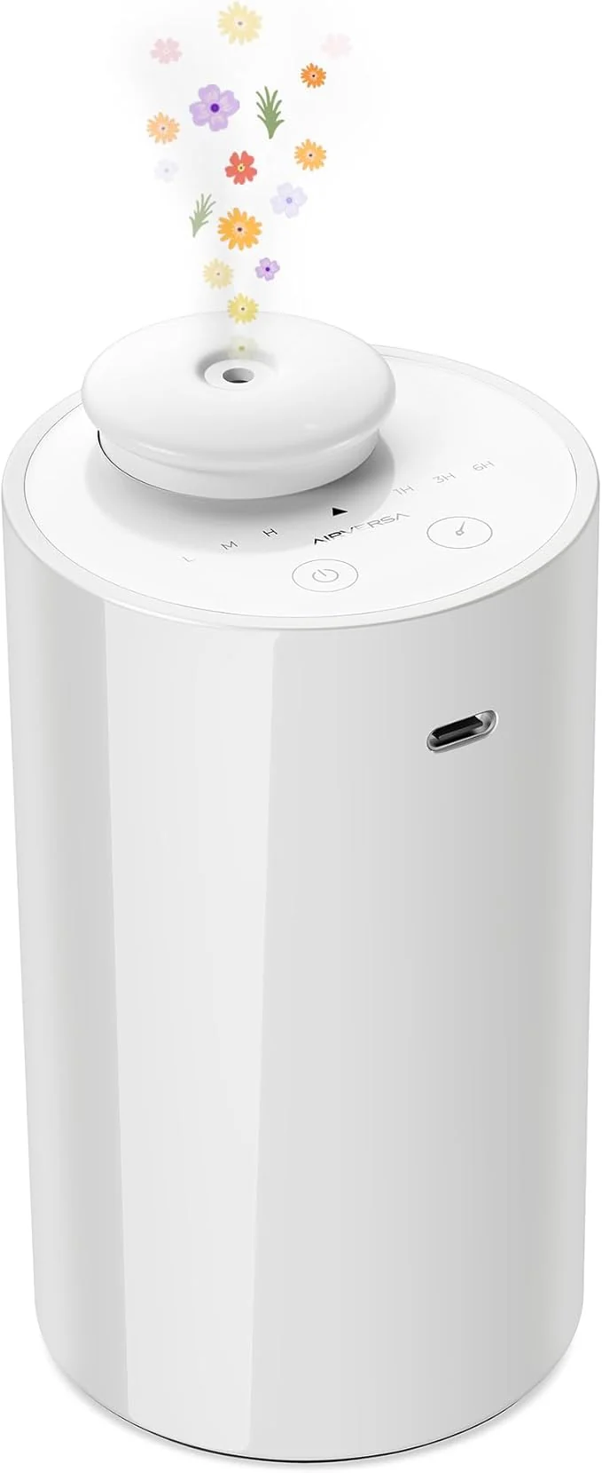 Breathable Airversa Waterless Diffuser for Essential Oil Car Diffsuer Battery Operated Natural