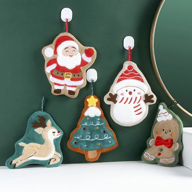 Elite Ownkoti Christmas Ultra-Soft amp Absorbent Hand Towels Trusted