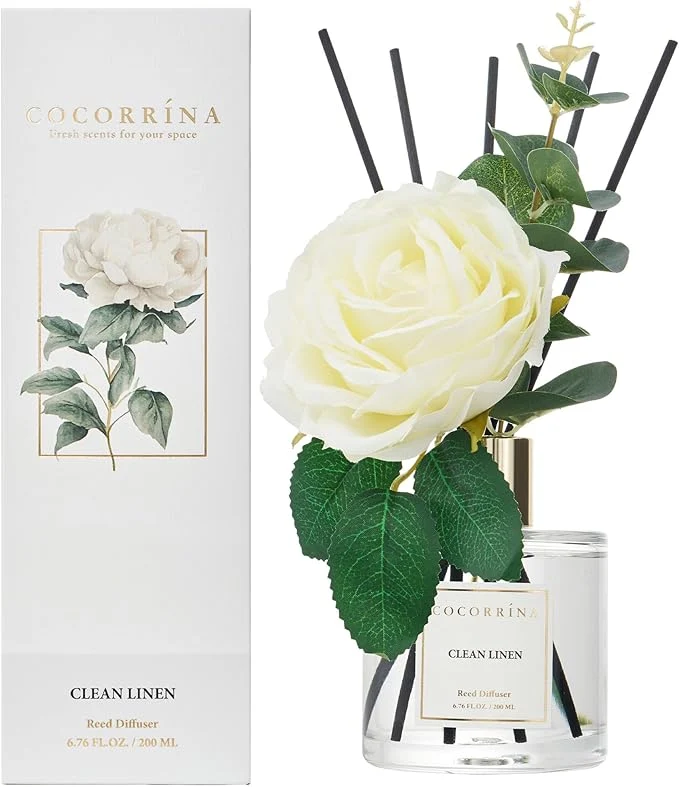 Natural Cocorrína Flower Reed Diffuser Responsible