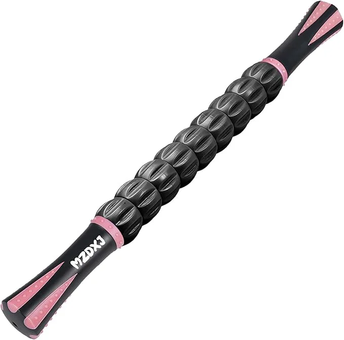 Classic Muscle Roller Massage Roller Stick- Deep Tissue Fascia Blaster Detailed