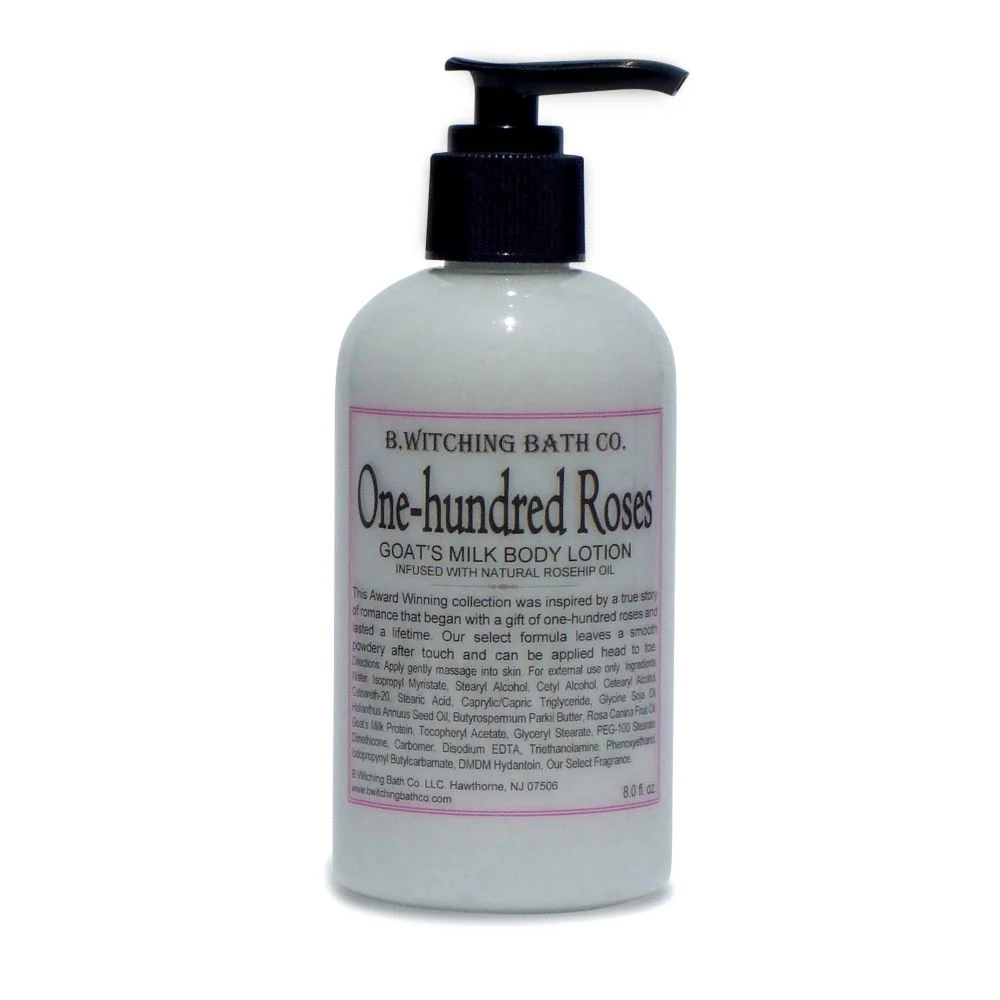Casual 8oz One-hundred Roses Goat 39 s Milk Body Lotion Authentic
