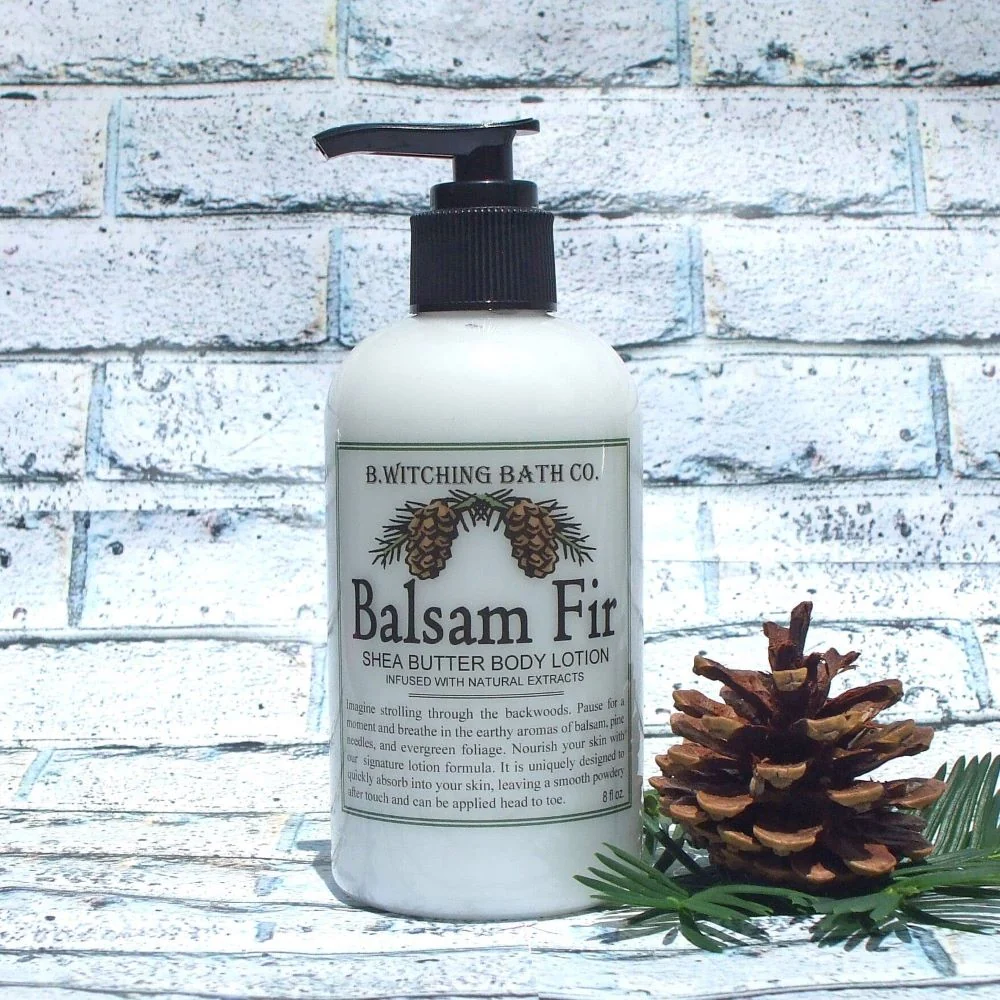 Top-Quality 8oz Balsam Fir Holiday Lotion Functional