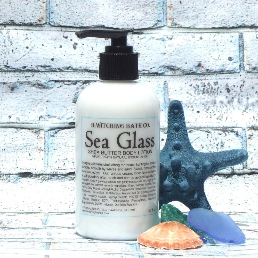 Authentic 8oz. Sea Glass Shea Butter Body Lotion Verified