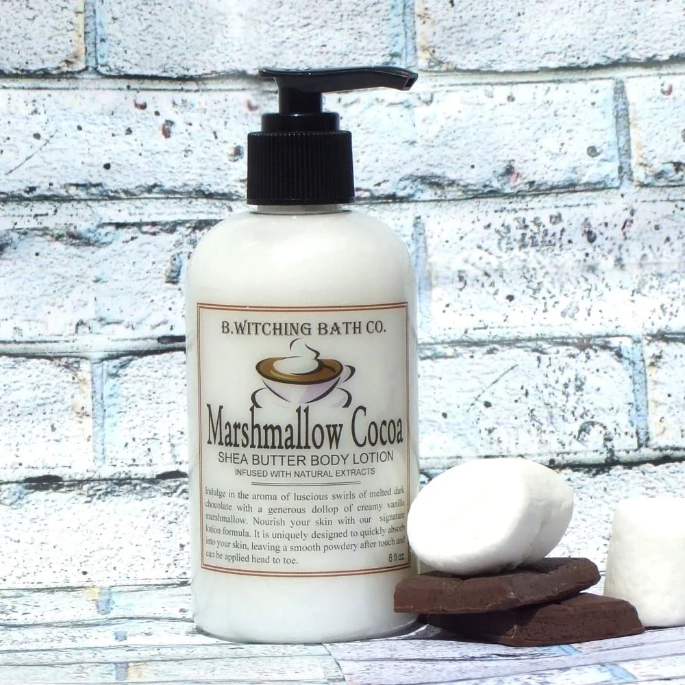 Lightweight 8oz. Marshmallow Cocoa Lotion Official