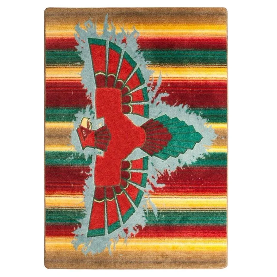 Quality The Legend Of The Thunderbird Rug – Stripe Excellent